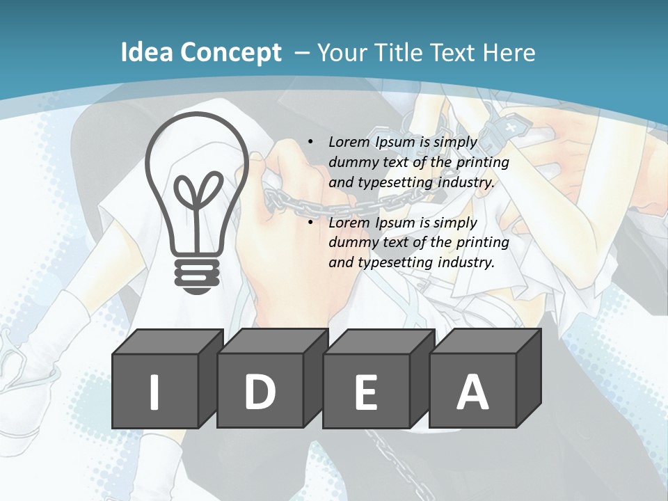 Helmet Person Puppy PowerPoint Template