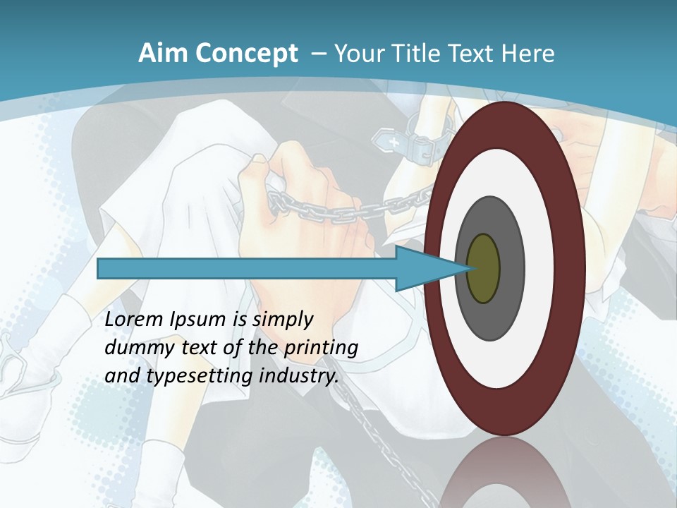 Helmet Person Puppy PowerPoint Template