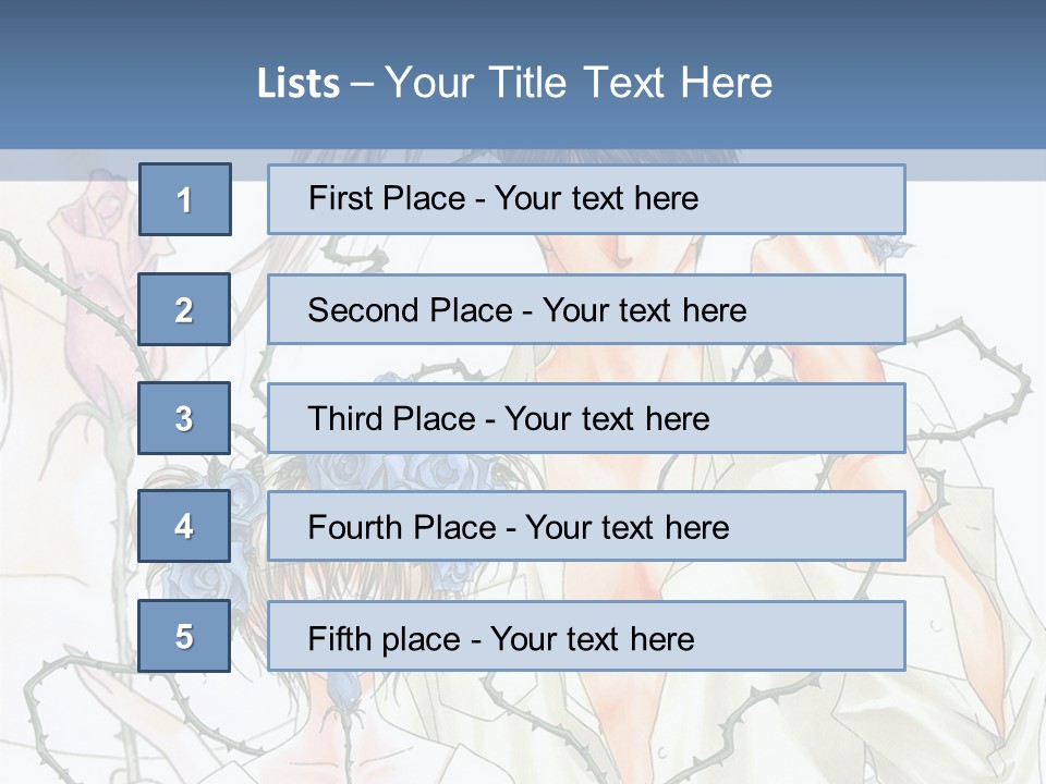 A Man And A Woman Holding Flowers Powerpoint Template PowerPoint Template
