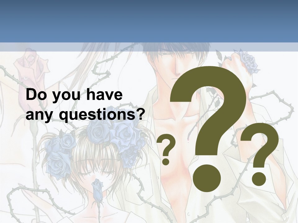 A Man And A Woman Holding Flowers Powerpoint Template PowerPoint Template