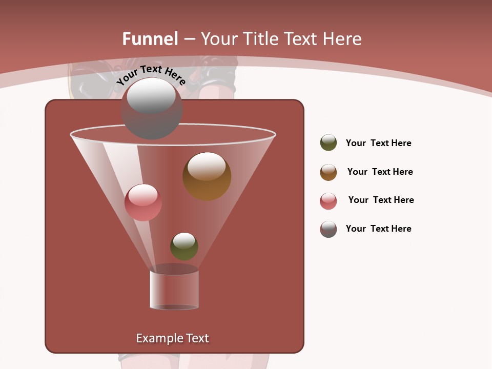 A Woman In Lingerie Posing For The Camera PowerPoint Template