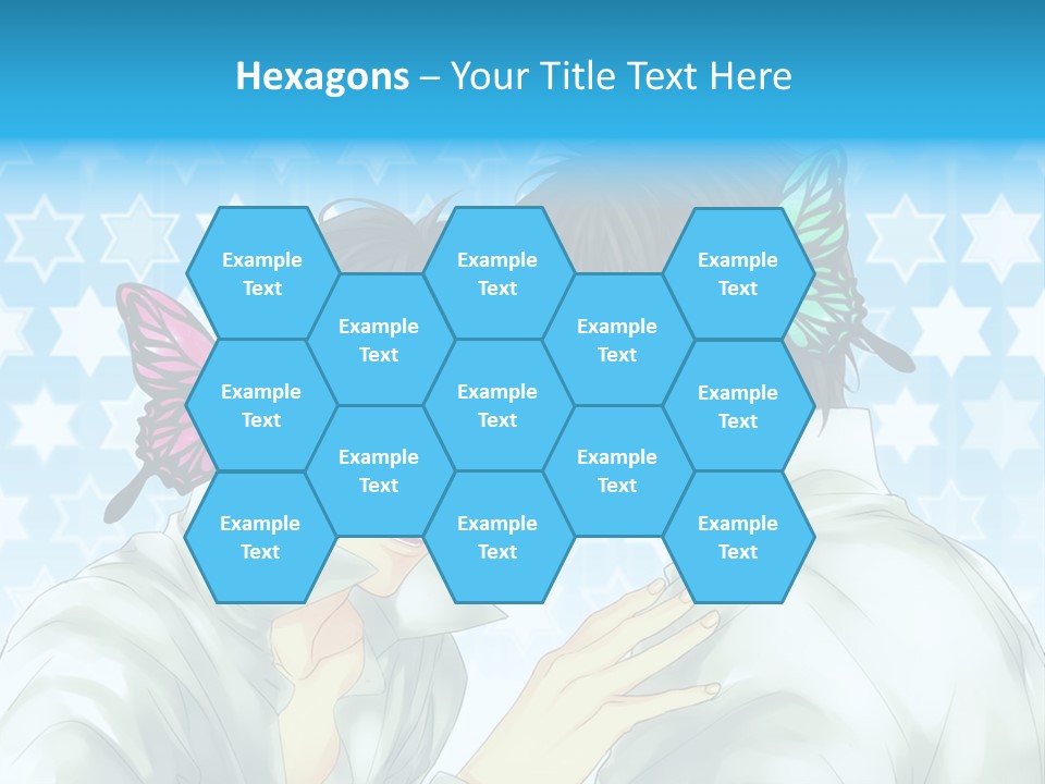 A Couple Of People With Headphones On PowerPoint Template