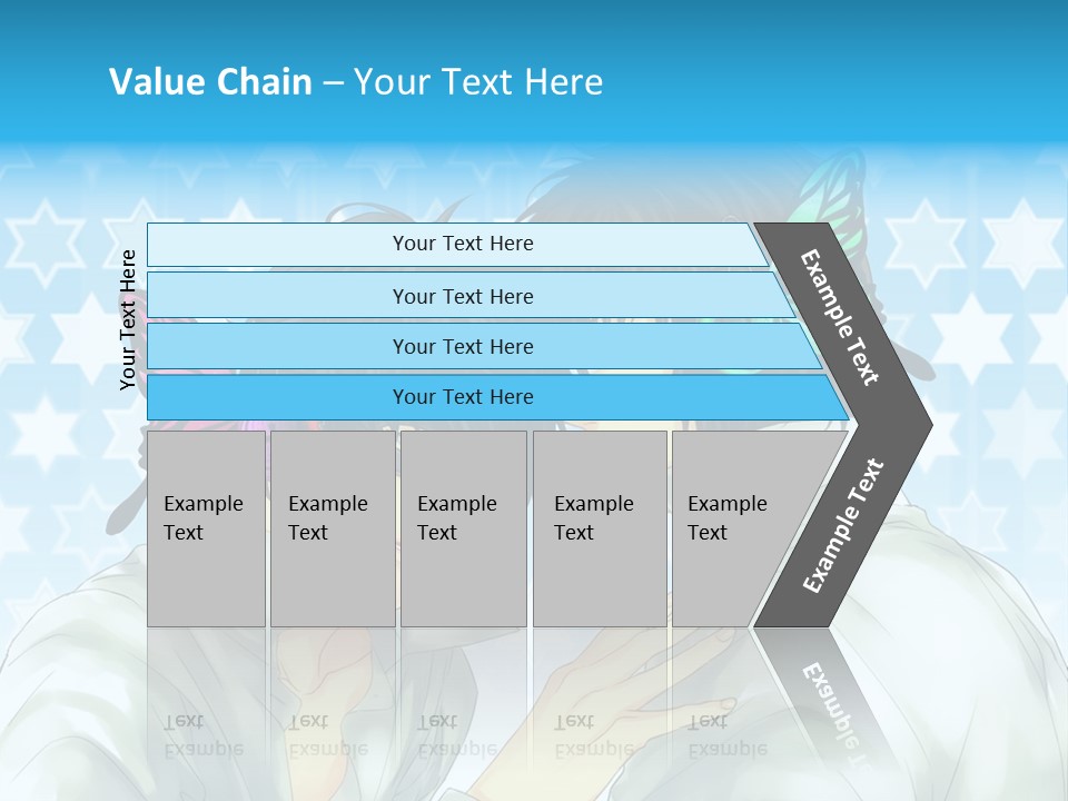 A Couple Of People With Headphones On PowerPoint Template