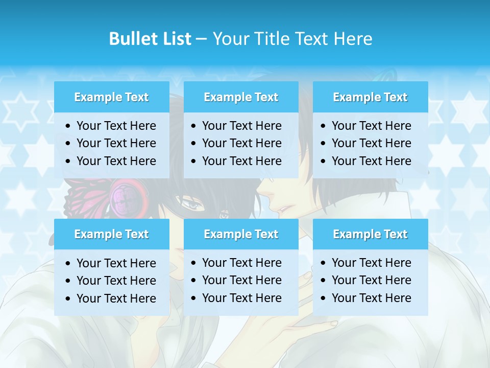 A Couple Of People With Headphones On PowerPoint Template