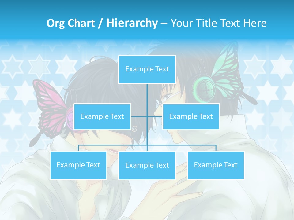 A Couple Of People With Headphones On PowerPoint Template