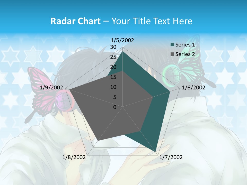 A Couple Of People With Headphones On PowerPoint Template