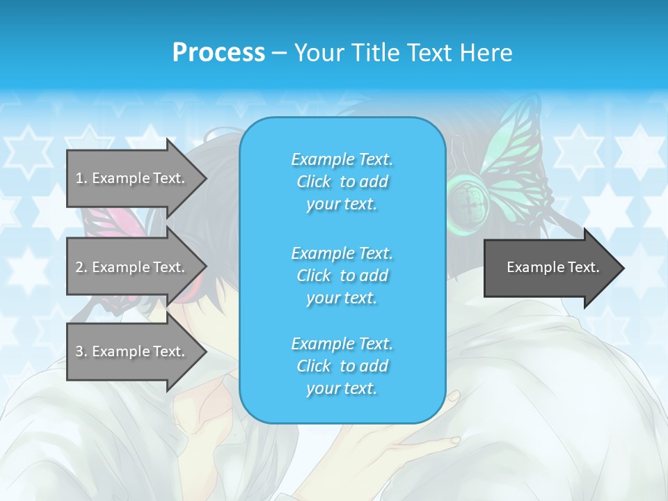 A Couple Of People With Headphones On PowerPoint Template