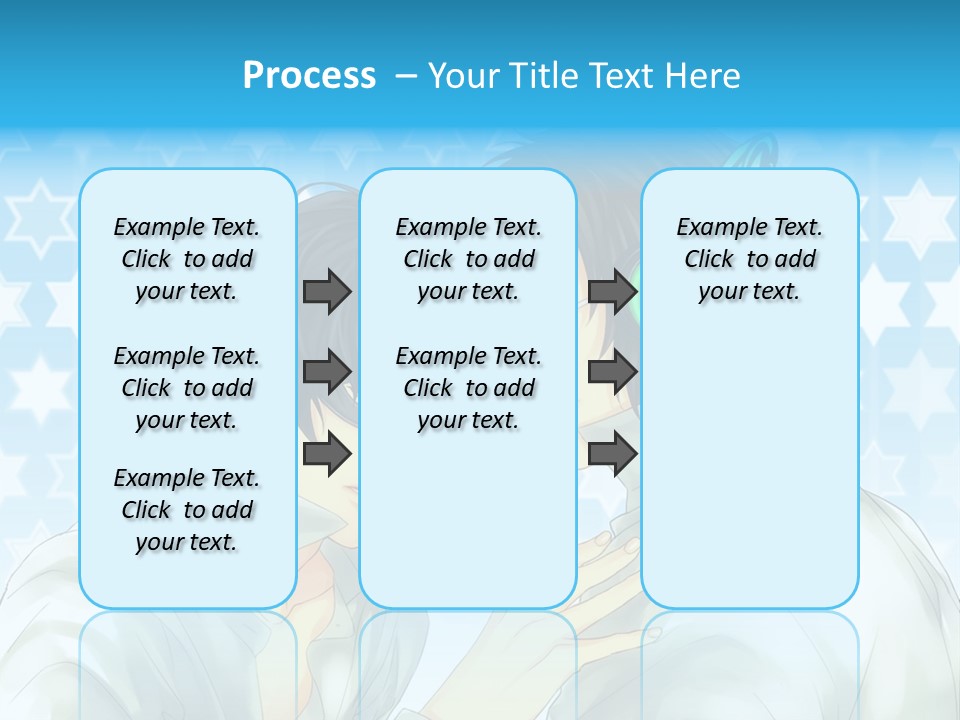 A Couple Of People With Headphones On PowerPoint Template