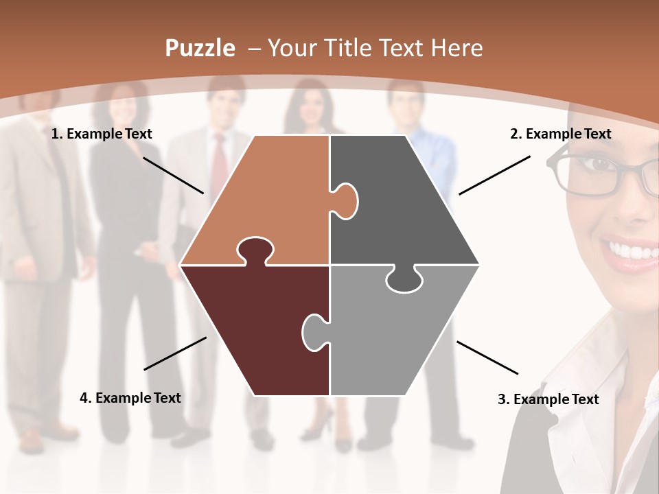 Helmet Person Puppy PowerPoint Template