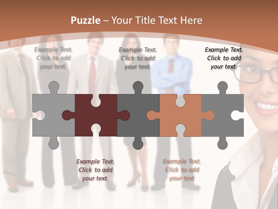 Helmet Person Puppy PowerPoint Template