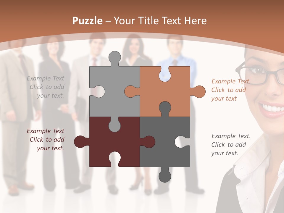 Helmet Person Puppy PowerPoint Template