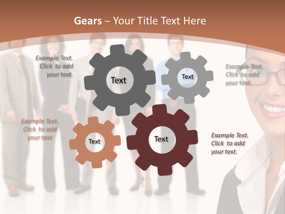 Helmet Person Puppy PowerPoint Template