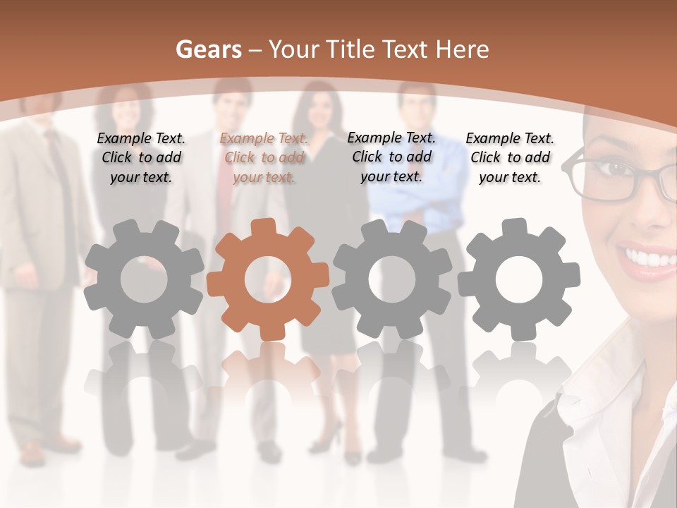 Helmet Person Puppy PowerPoint Template