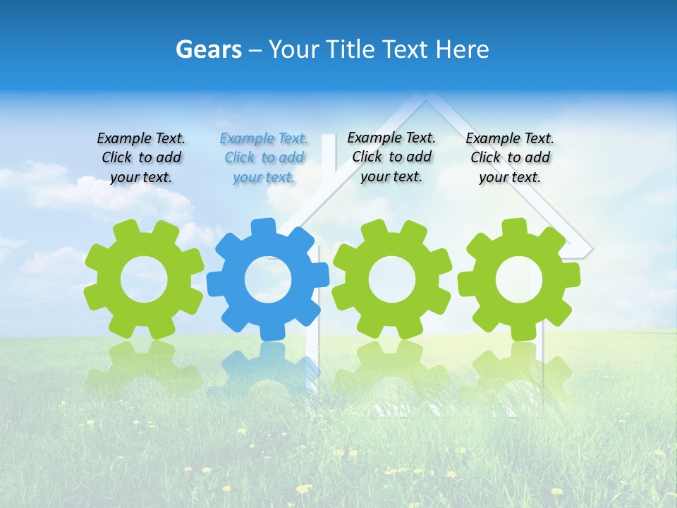 Girls Playing Hula Hoops PowerPoint Template