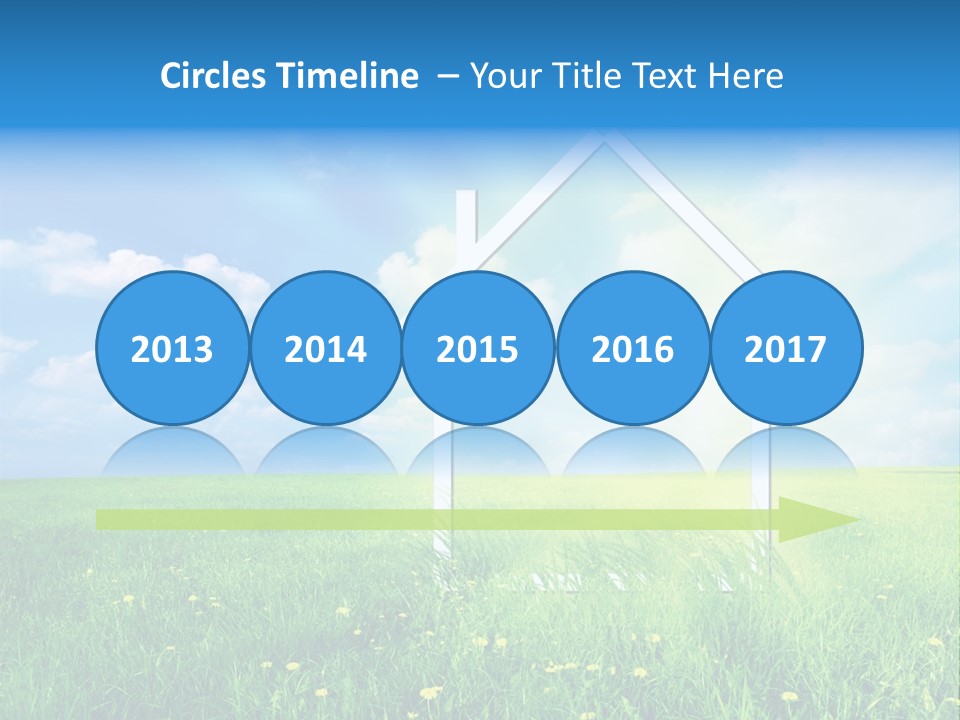 Girls Playing Hula Hoops PowerPoint Template