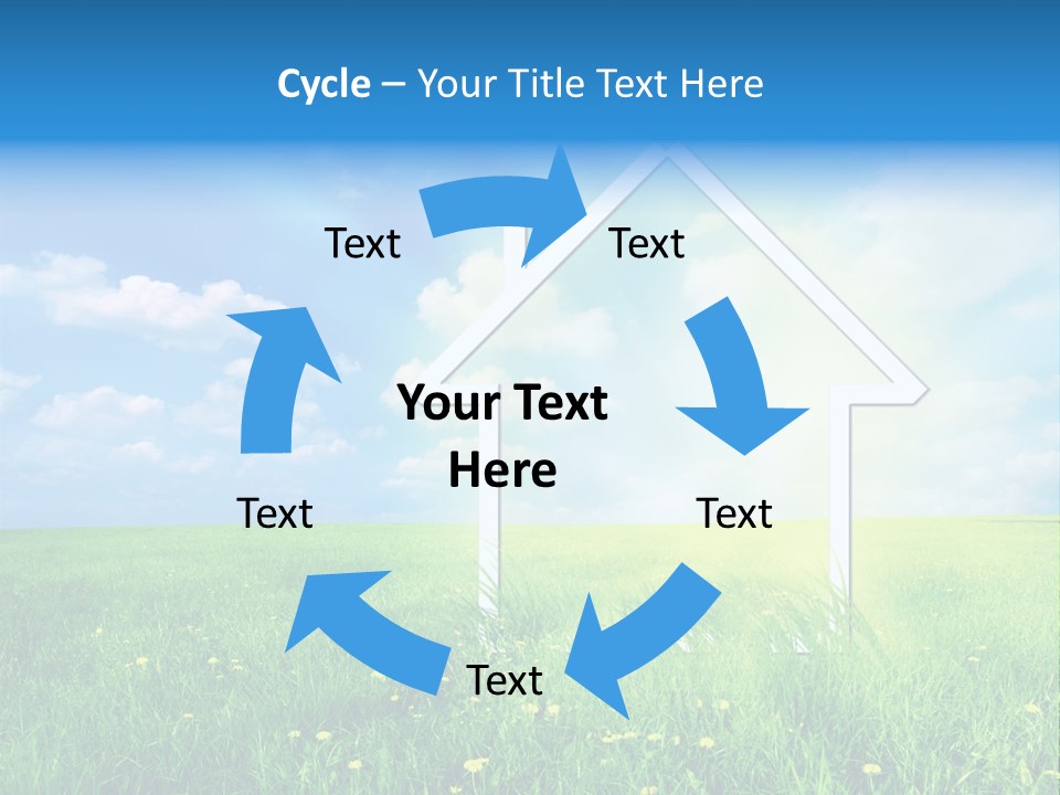 Girls Playing Hula Hoops PowerPoint Template