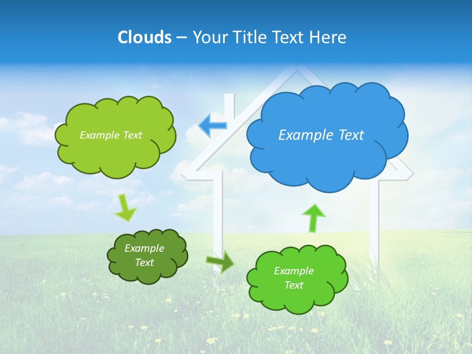 Girls Playing Hula Hoops PowerPoint Template