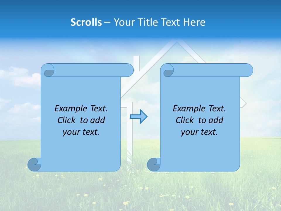 Girls Playing Hula Hoops PowerPoint Template