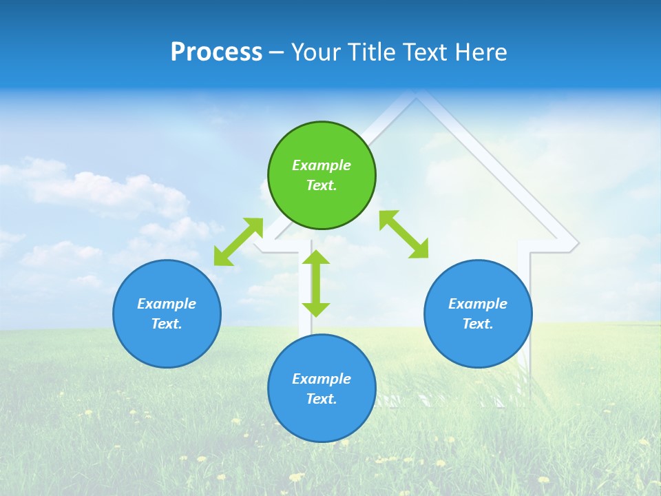 Girls Playing Hula Hoops PowerPoint Template