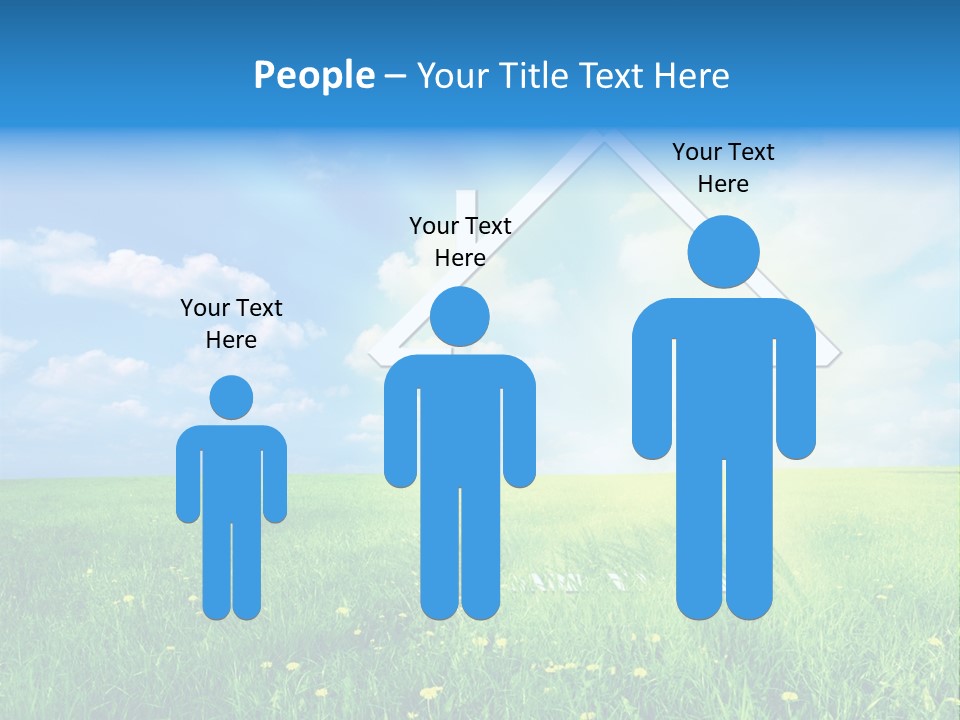 Girls Playing Hula Hoops PowerPoint Template