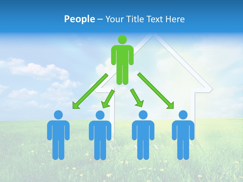 Girls Playing Hula Hoops PowerPoint Template