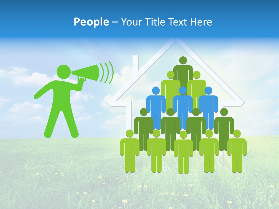 Girls Playing Hula Hoops PowerPoint Template