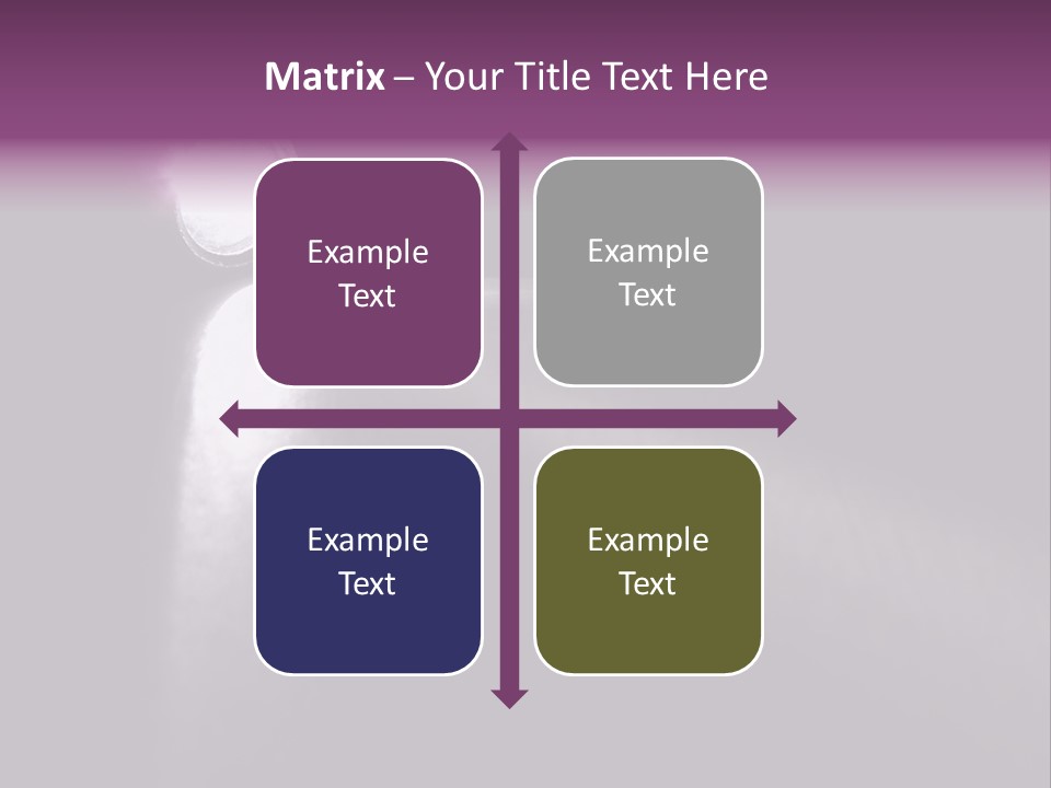 Lighting Flashlight At Dark Night With Light Like Arrow PowerPoint Template