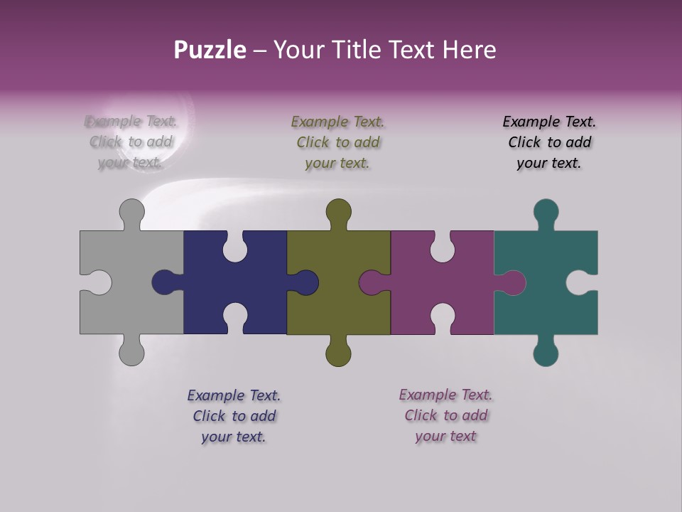 Lighting Flashlight At Dark Night With Light Like Arrow PowerPoint Template