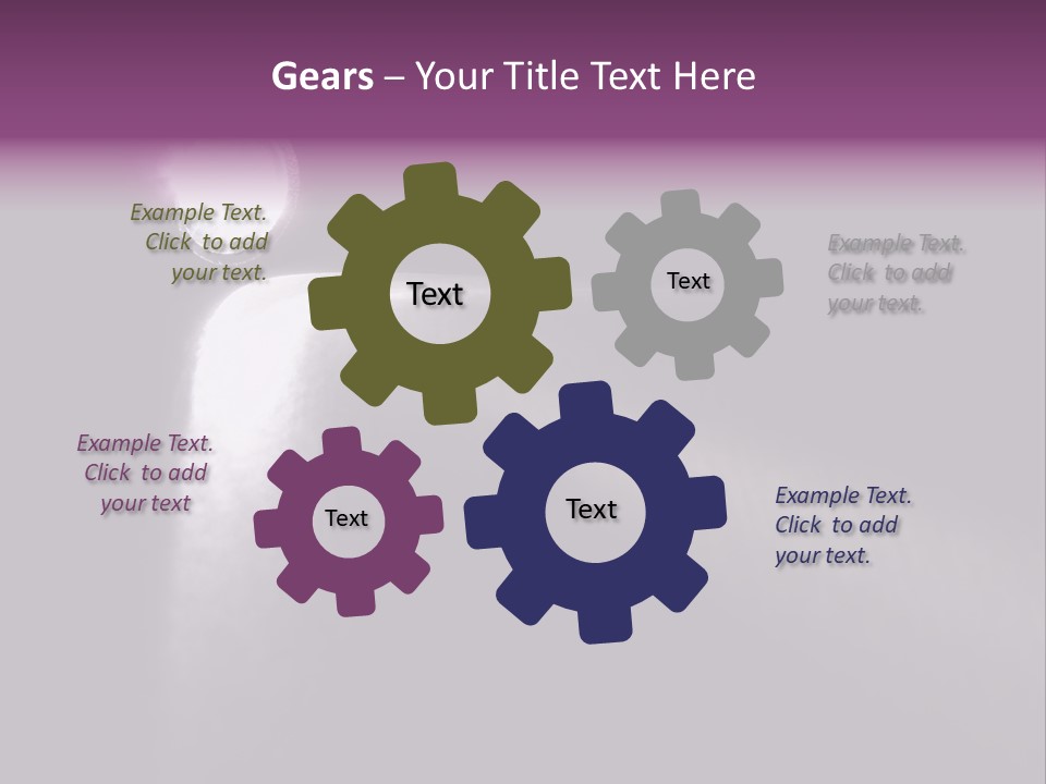 Lighting Flashlight At Dark Night With Light Like Arrow PowerPoint Template