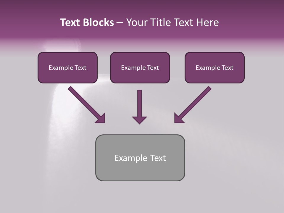 Lighting Flashlight At Dark Night With Light Like Arrow PowerPoint Template