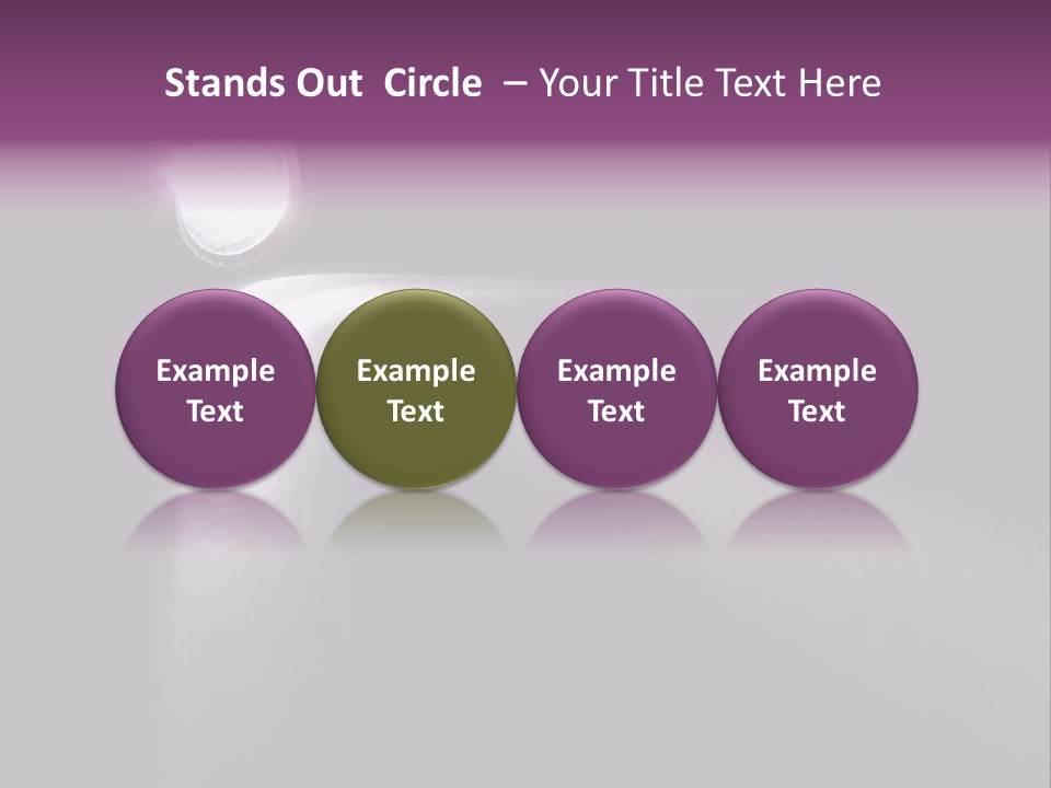 Lighting Flashlight At Dark Night With Light Like Arrow PowerPoint Template