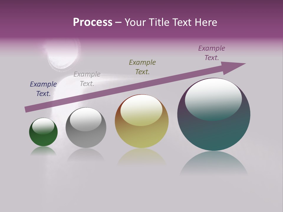Lighting Flashlight At Dark Night With Light Like Arrow PowerPoint Template