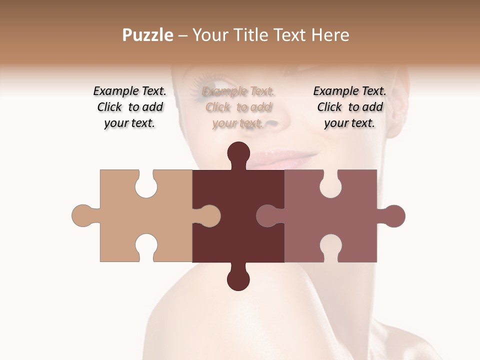 An Array Of Chocolates. PowerPoint Template