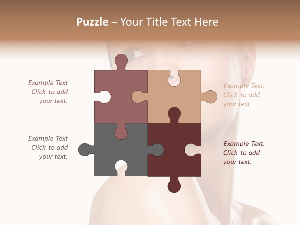 An Array Of Chocolates. PowerPoint Template