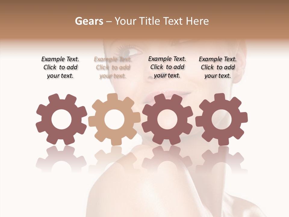 An Array Of Chocolates. PowerPoint Template