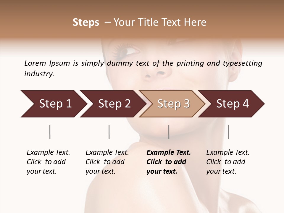 An Array Of Chocolates. PowerPoint Template