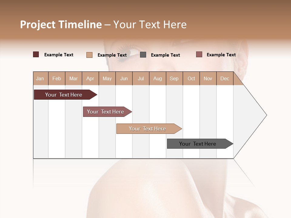 An Array Of Chocolates. PowerPoint Template
