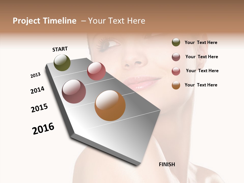 An Array Of Chocolates. PowerPoint Template
