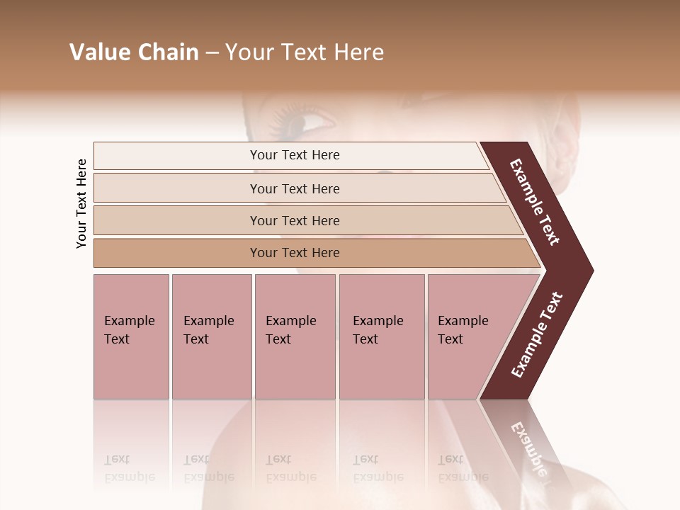 An Array Of Chocolates. PowerPoint Template