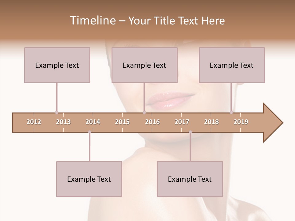 An Array Of Chocolates. PowerPoint Template