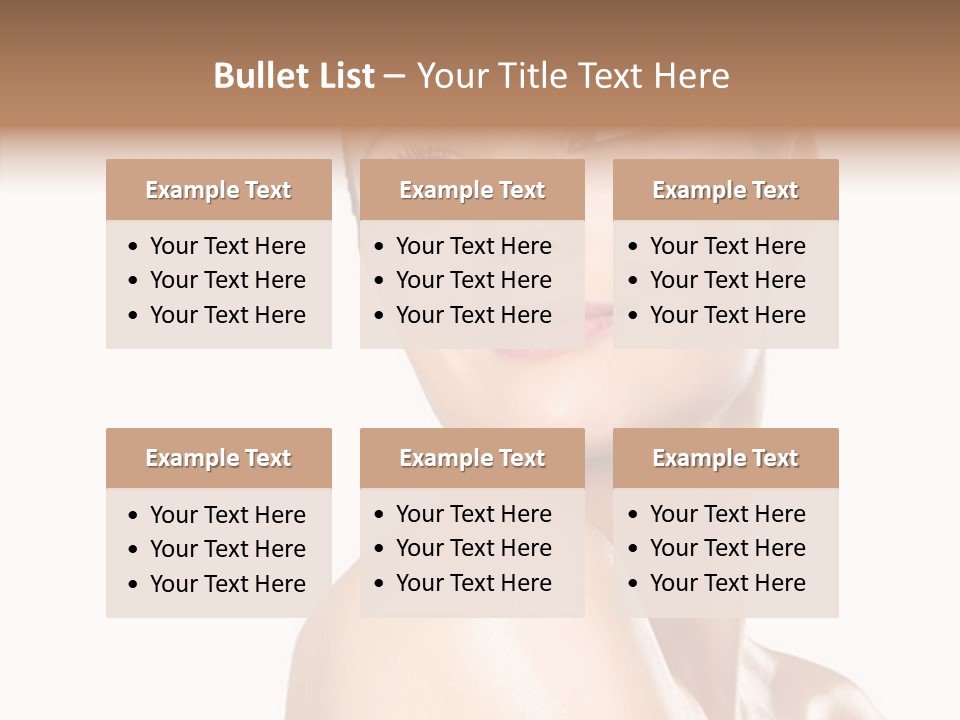 An Array Of Chocolates. PowerPoint Template