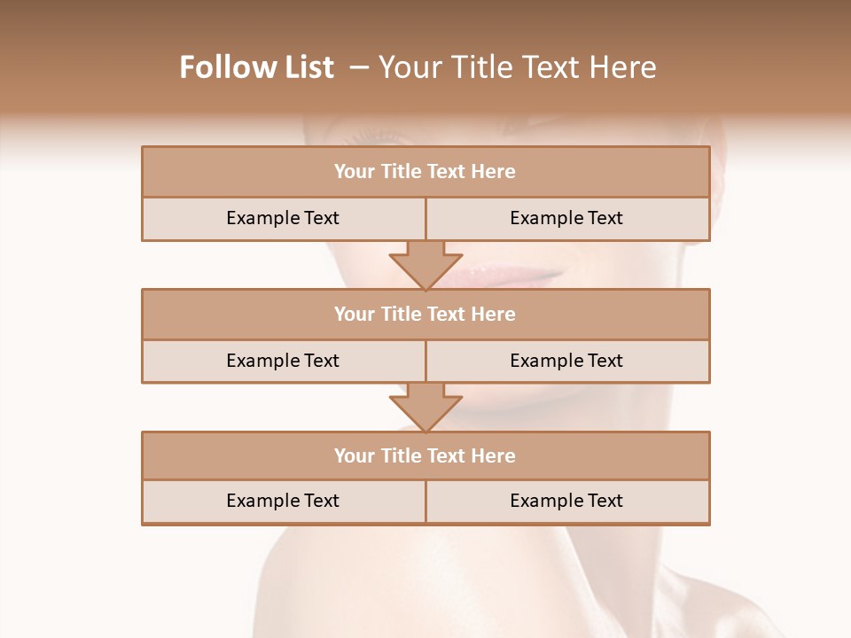 An Array Of Chocolates. PowerPoint Template