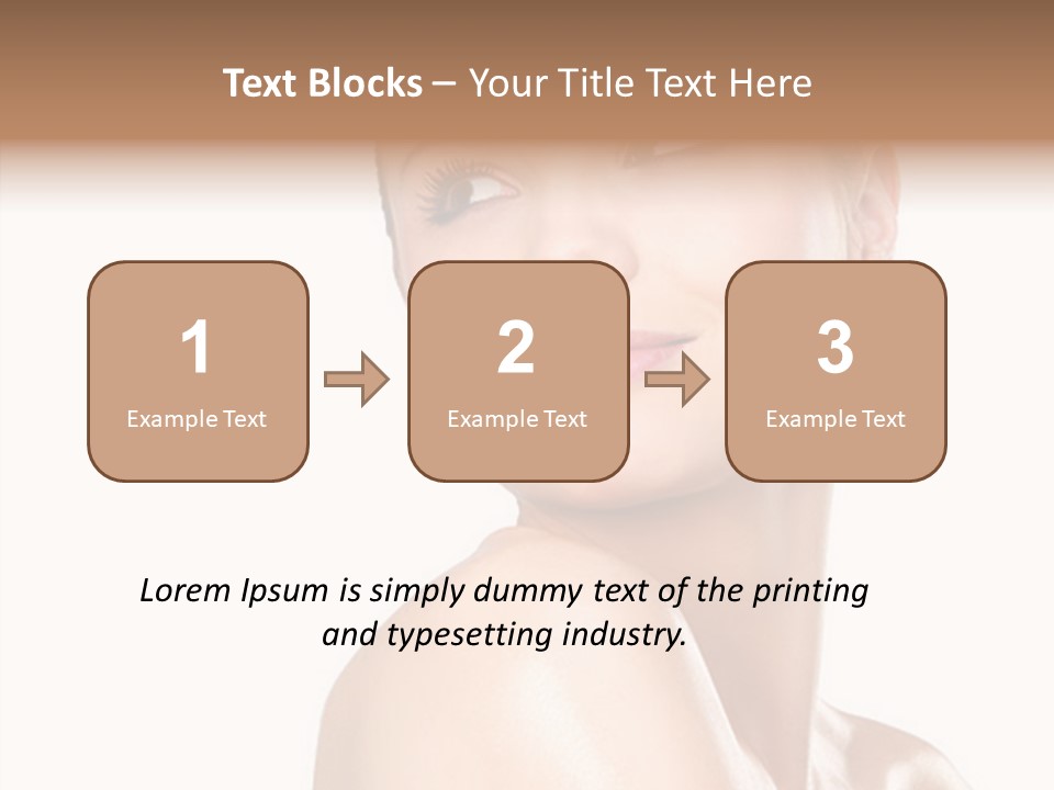An Array Of Chocolates. PowerPoint Template