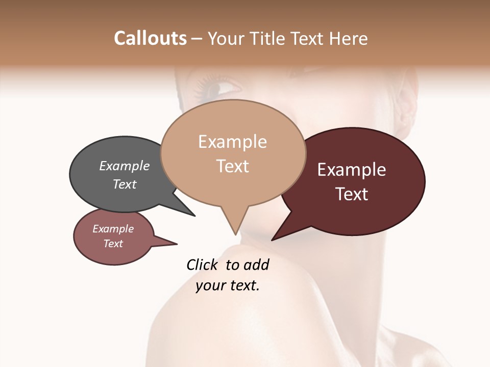 An Array Of Chocolates. PowerPoint Template