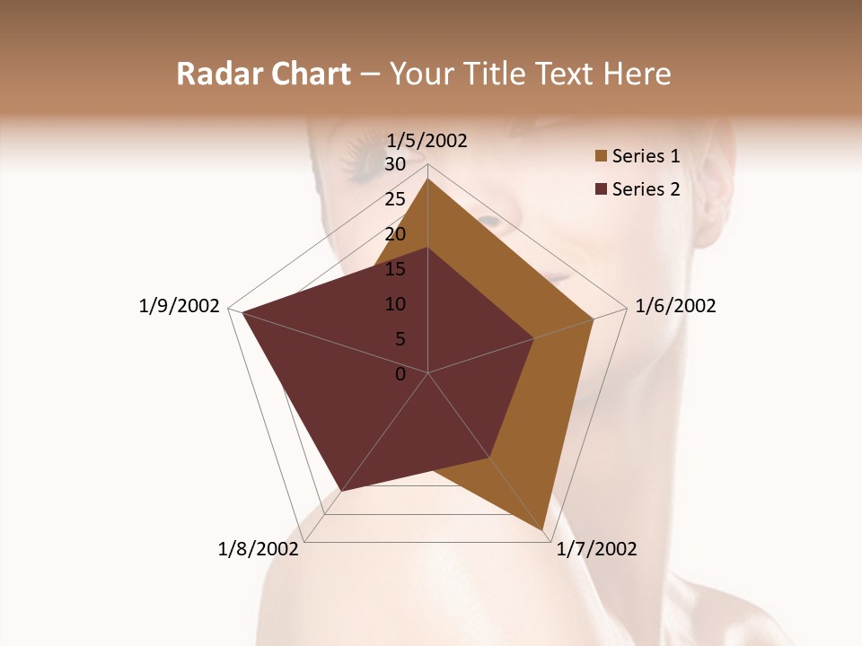 An Array Of Chocolates. PowerPoint Template