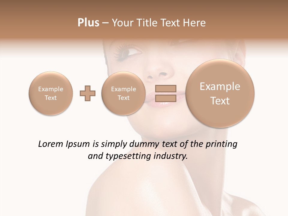 An Array Of Chocolates. PowerPoint Template