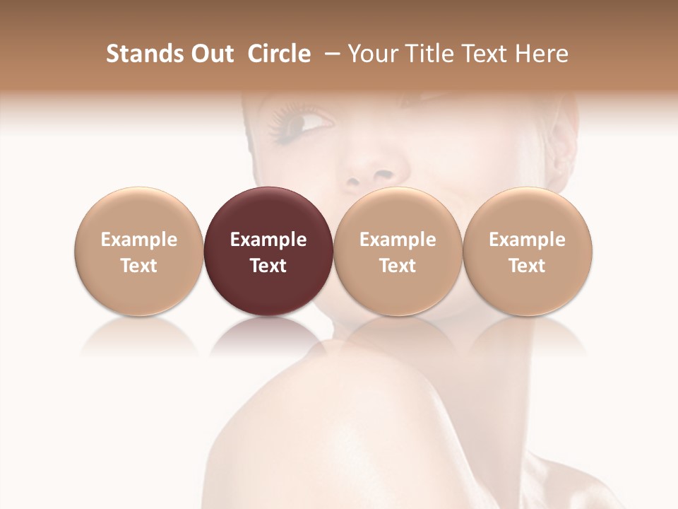 An Array Of Chocolates. PowerPoint Template