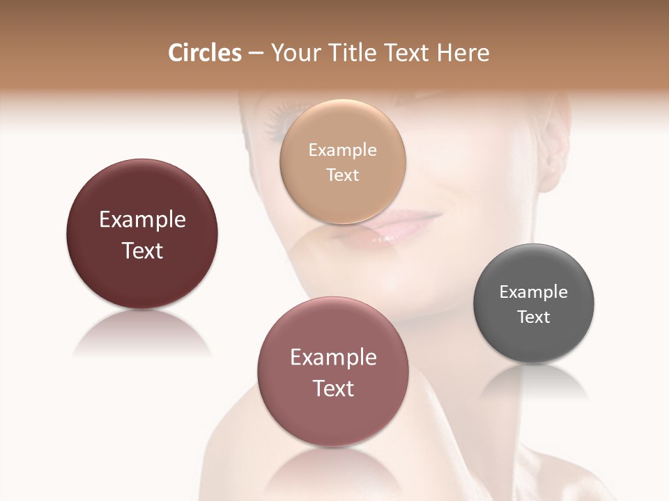 An Array Of Chocolates. PowerPoint Template