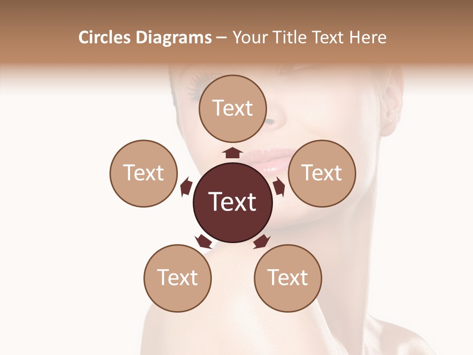 An Array Of Chocolates. PowerPoint Template