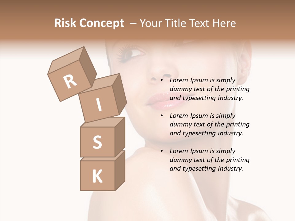 An Array Of Chocolates. PowerPoint Template